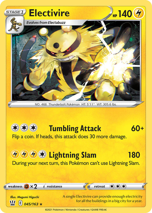 Battle Styles 045 Electivire