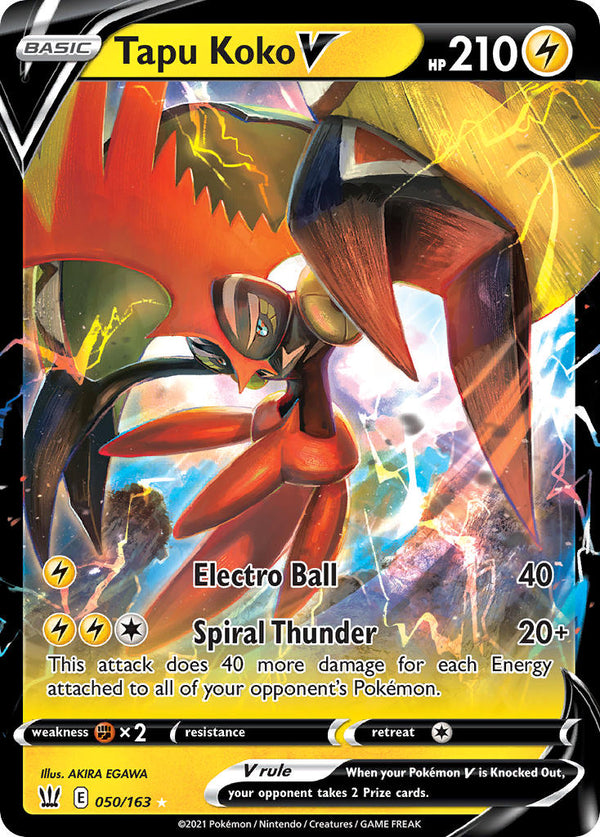 Battle Styles 050 Tapu Koko V