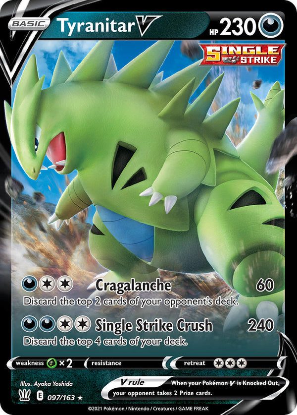 Battle Styles 097 Tyranitar V