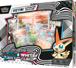 Pokemon SV Black Bolt White Flare Victini Illustration Collection (EN)