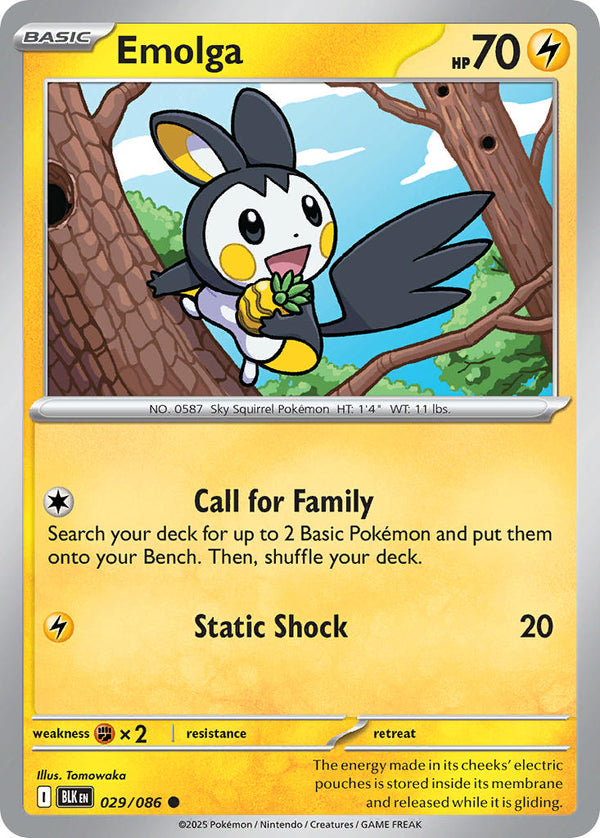 Black Bolt 029 Emolga