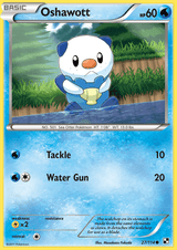 Black and White Base 027 Oshawott