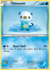 Black and White Base 028 Oshawott