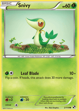 Black and White Base 002 Snivy