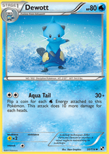 Black and White Base 030 Dewott