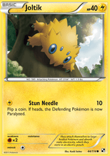 Black and White Base 044 Joltik