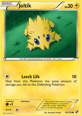 Black and White Base 045 Joltik