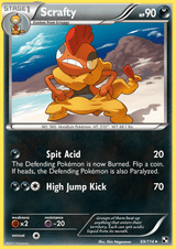 Black and White Base 069 Scrafty