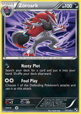 Black and White Base 071 Zoroark