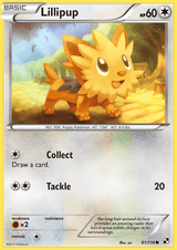 Black and White Base 081 Lillipup