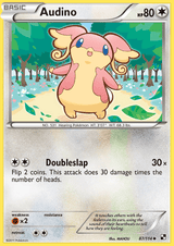 Black and White Base 087 Audino