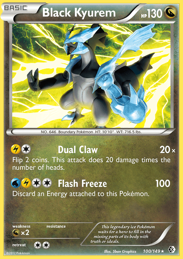 Boundaries Crossed 100 Black Kyurem