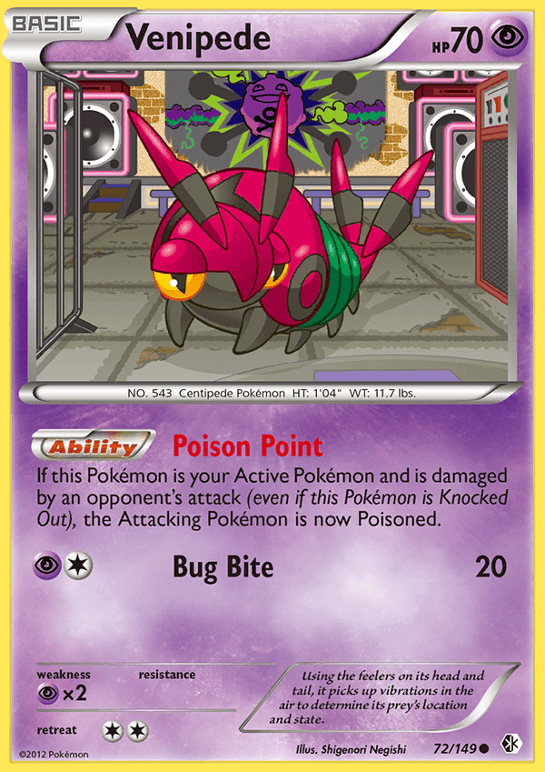 Boundaries Crossed 072 Venipede