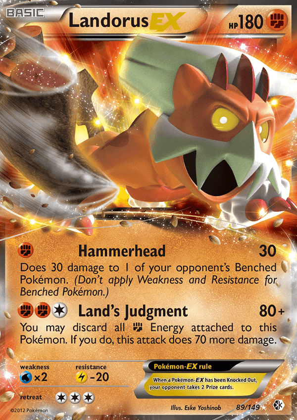 Boundaries Crossed 089 Landorus-EX