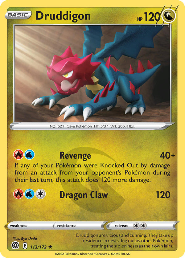 Brilliant Stars 113 Druddigon