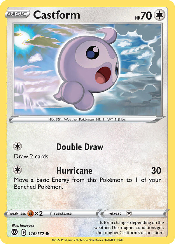 Brilliant Stars 116 Castform