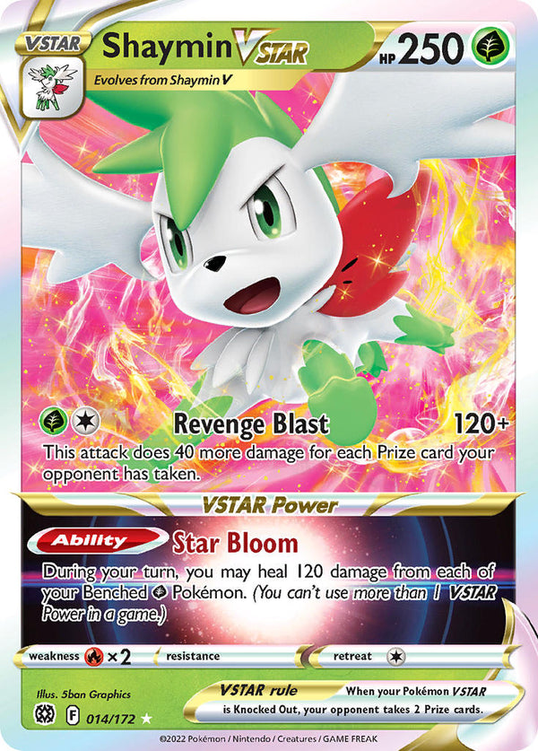 Brilliant Stars 014 Shaymin VSTAR