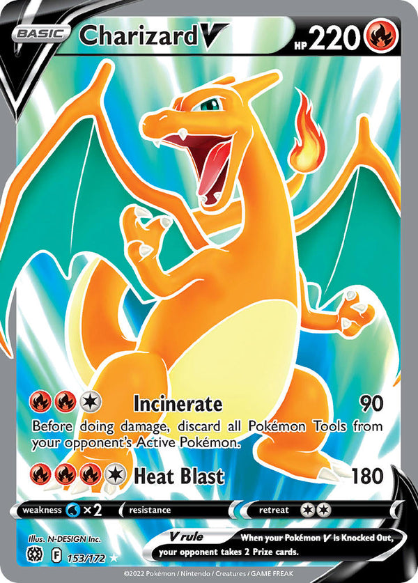 Brilliant Stars 153 Charizard V