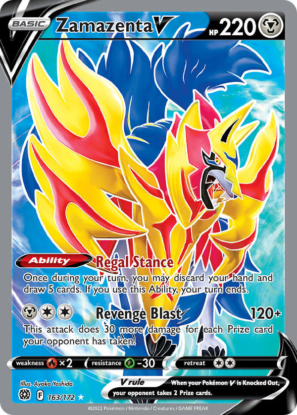 Brilliant Stars 163 Zamazenta V