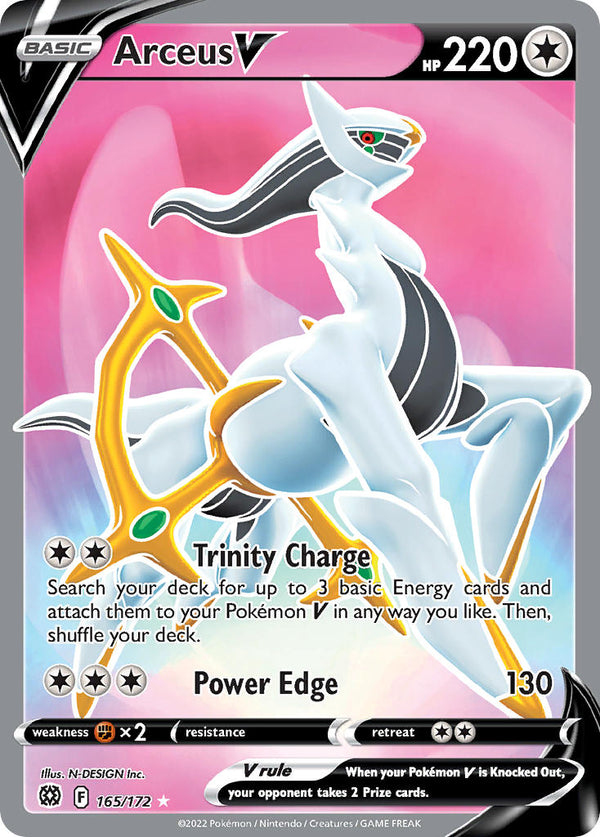 Brilliant Stars 165 Arceus V