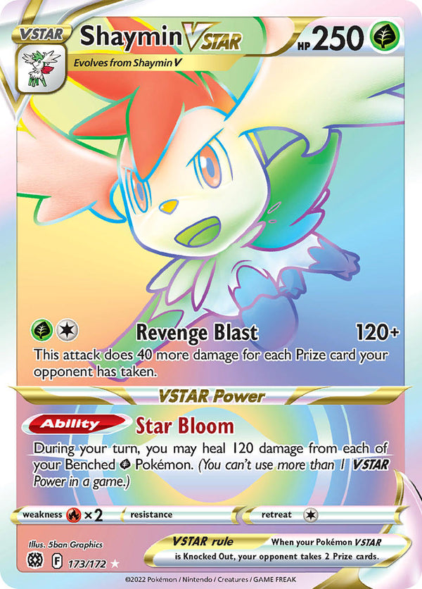 Brilliant Stars 173 Shaymin VSTAR