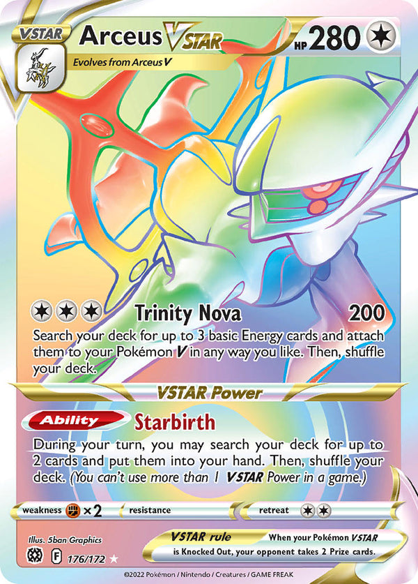 Brilliant Stars 176 Arceus VSTAR