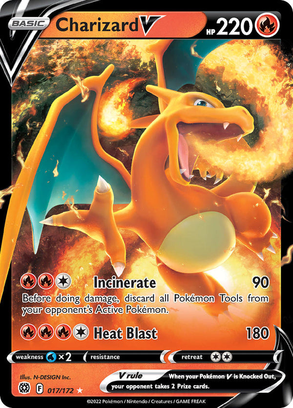 Brilliant Stars 017 Charizard V