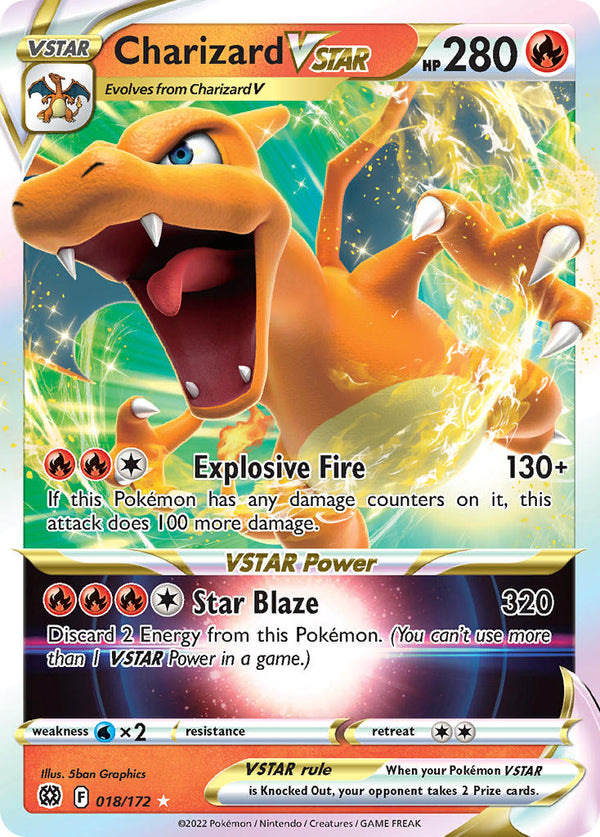 Brilliant Stars 018 Charizard VSTAR