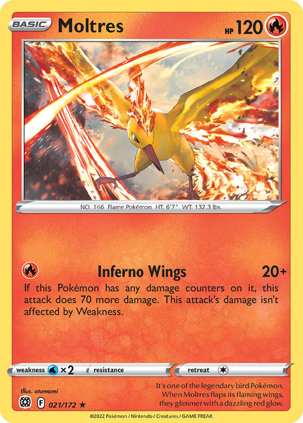 Brilliant Stars 021 Moltres