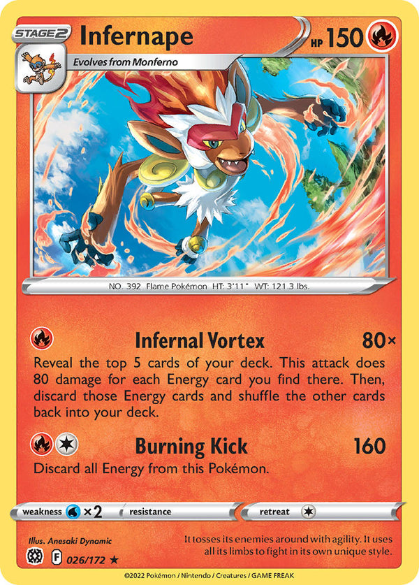 Brilliant Stars 026 Infernape