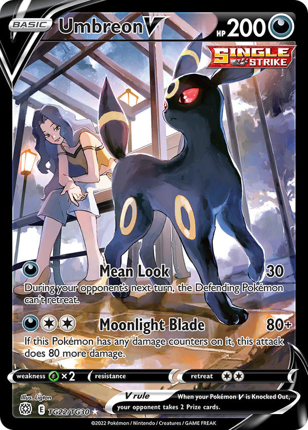 Brilliant Stars TG22 Umbreon V