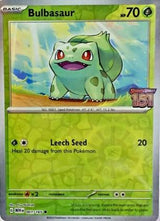 151 001 Bulbasaur Stamped Promo