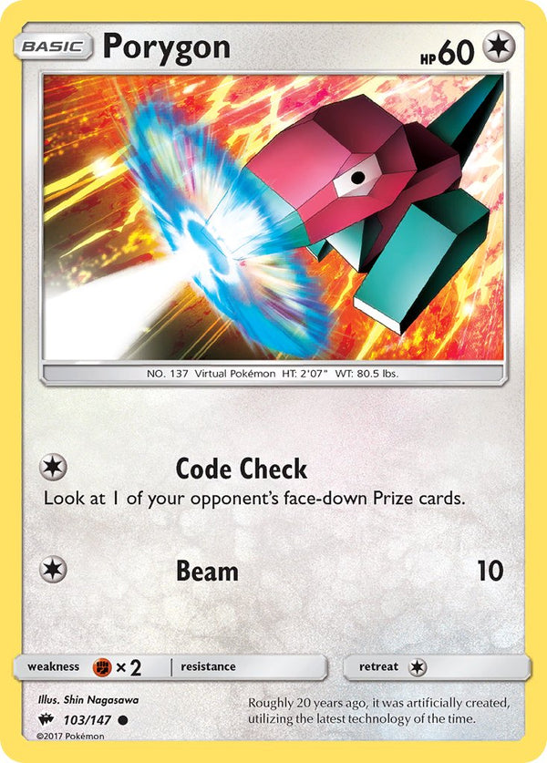 Burning Shadows 103 Porygon