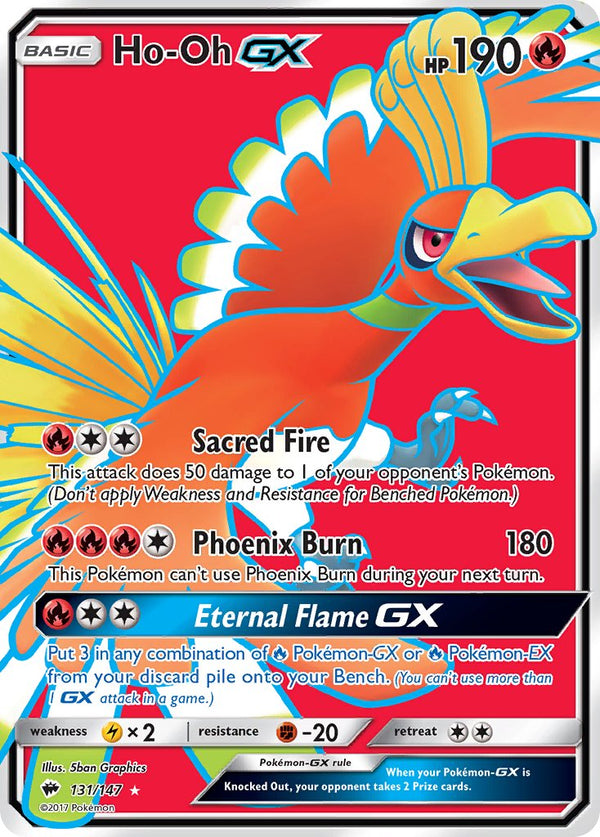 Burning Shadows 131 Ho-Oh-GX