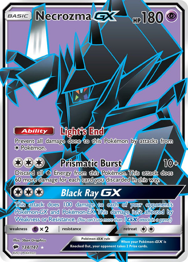 Burning Shadows 134 Necrozma-GX