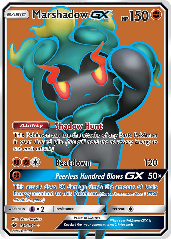 Burning Shadows 137 Marshadow-GX