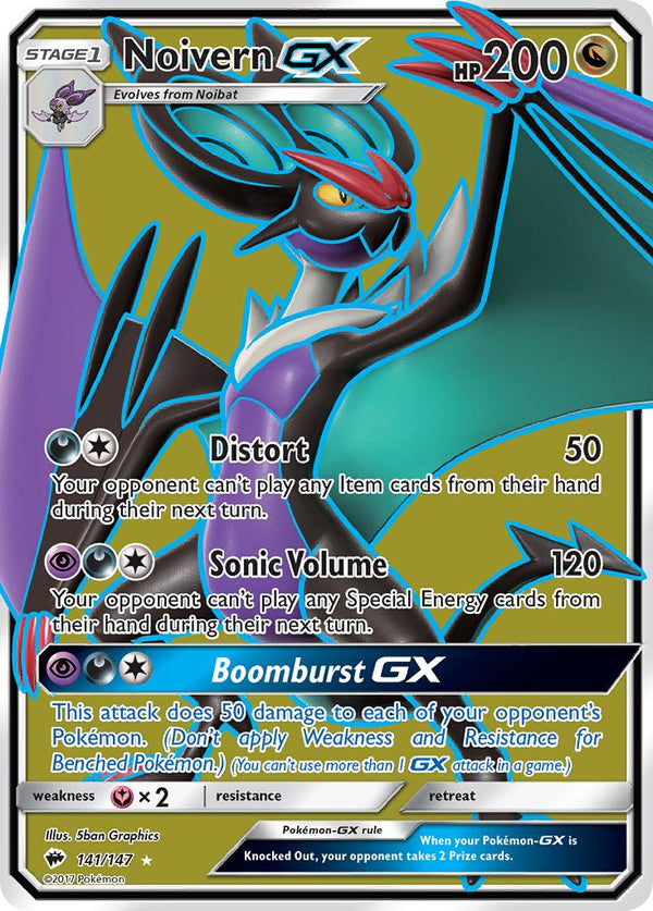 Burning Shadows 141 Noivern-GX