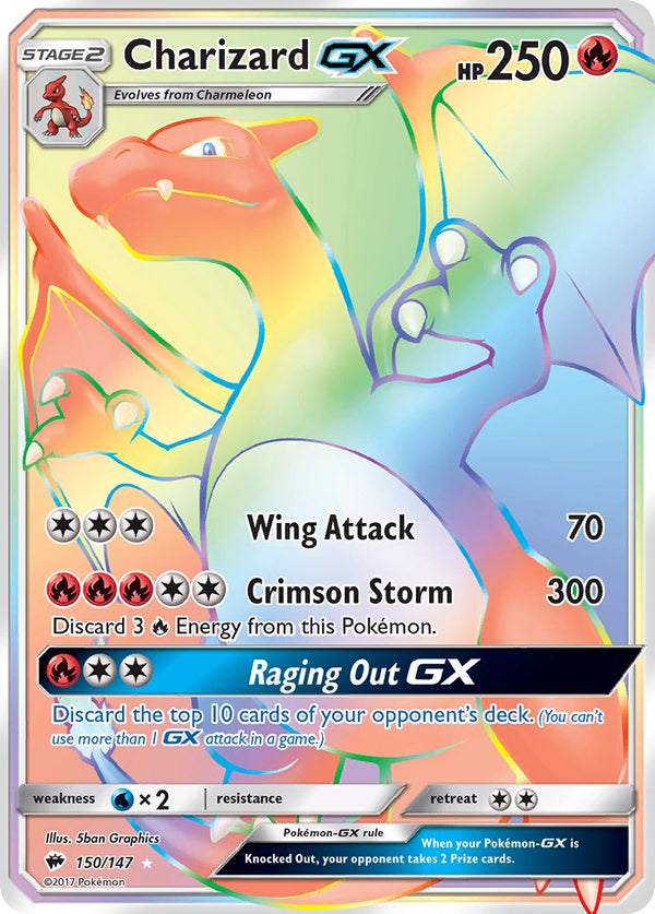 Burning Shadows 150 Charizard-GX