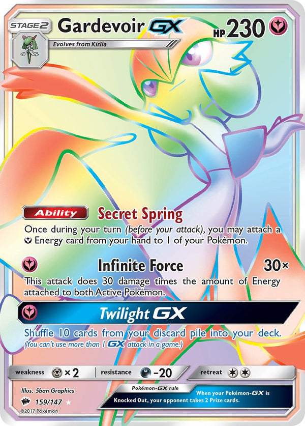 Burning Shadows 159 Gardevoir-GX