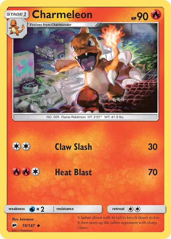 Burning Shadows 19 Charmeleon