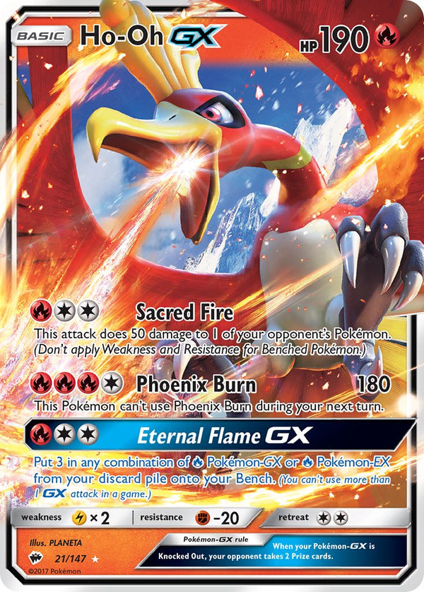 Burning Shadows 21 Ho-Oh-GX