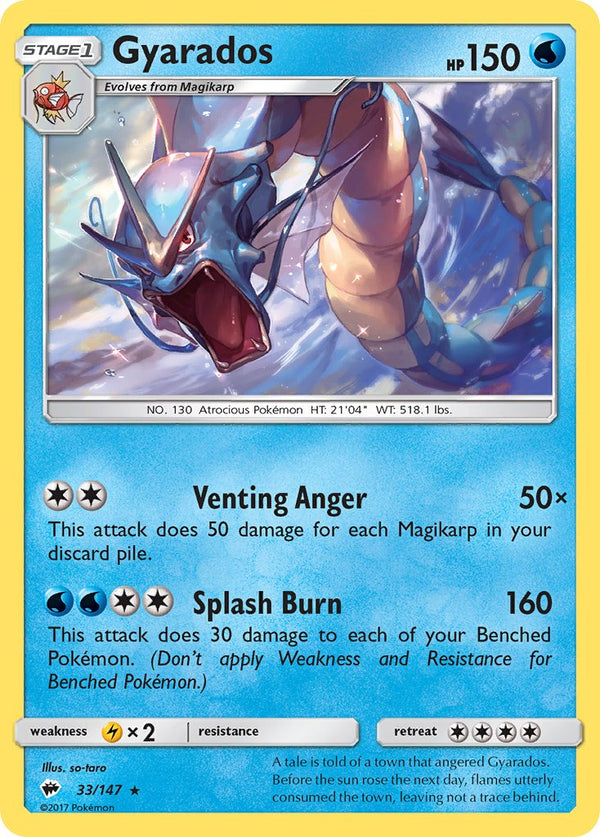 Burning Shadows 33 Gyarados