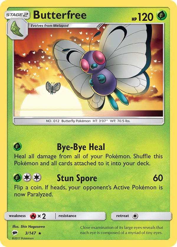 Burning Shadows 3 Butterfree