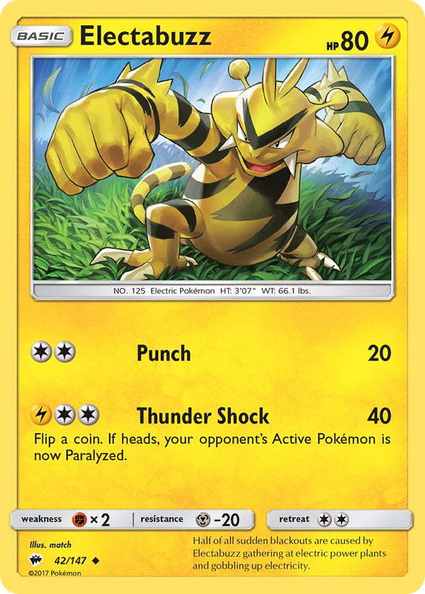 Burning Shadows 42 Electabuzz