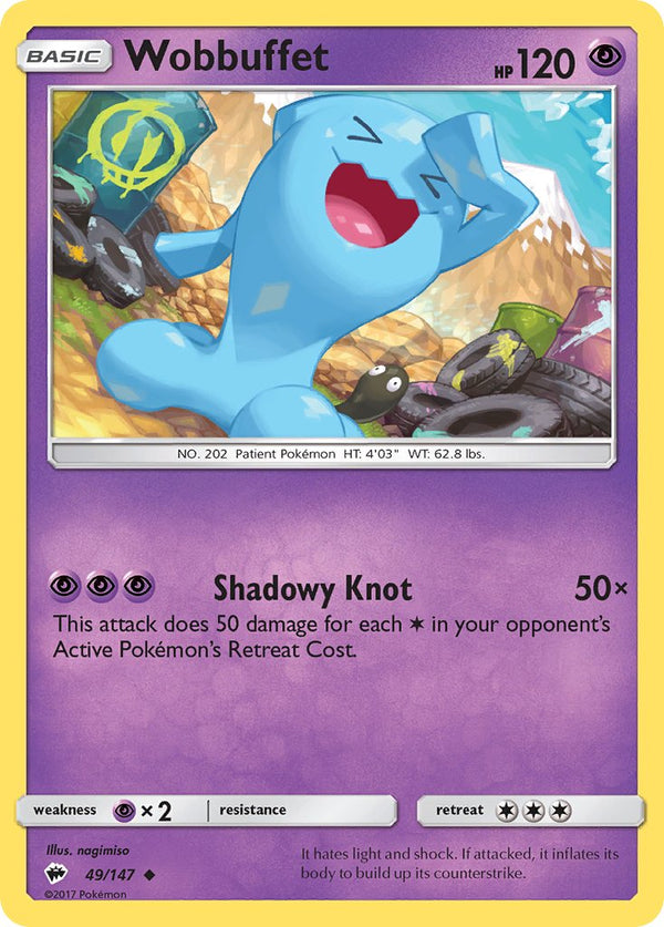 Burning Shadows 49 Wobbuffet