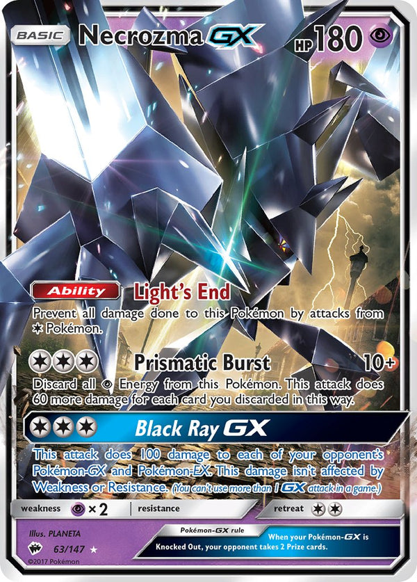 Burning Shadows 63 Necrozma-GX