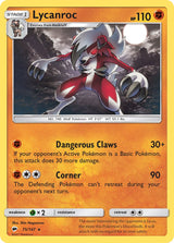 Burning Shadows 075 Lycanroc