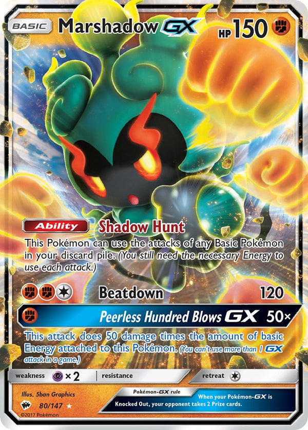 Burning Shadows 80 Marshadow-GX