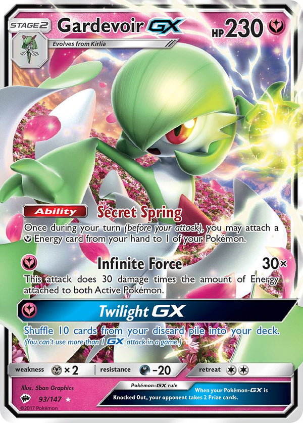 Burning Shadows 93 Gardevoir-GX