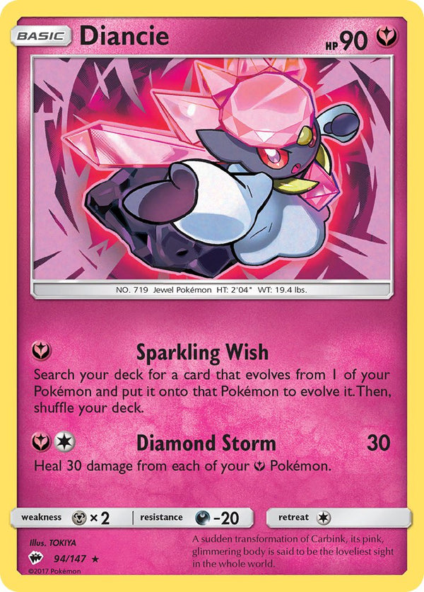 Burning Shadows 94 Diancie